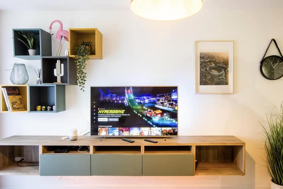 Studio Terrasse & Parking Gratuit En Residence 尼姆 外观 照片
